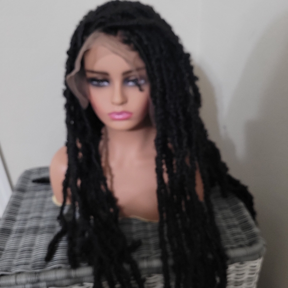 Black Braided Wig